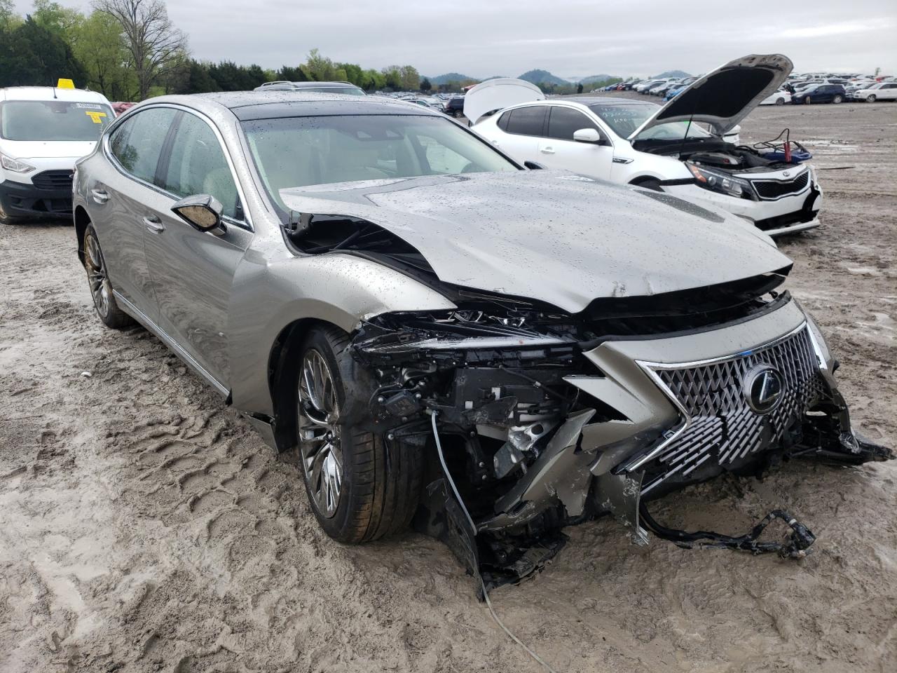 LEXUS LS 500 2018 with VIN JTHC5LFF4J5002204 - Photo from auction