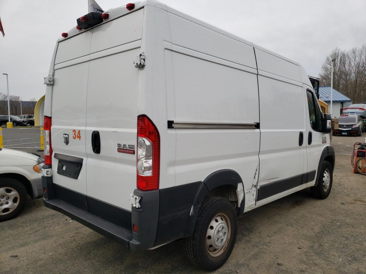 Photo 4 from auction – 2019 RAM PROMASTER with VIN 3C6TRVBG4KE553939