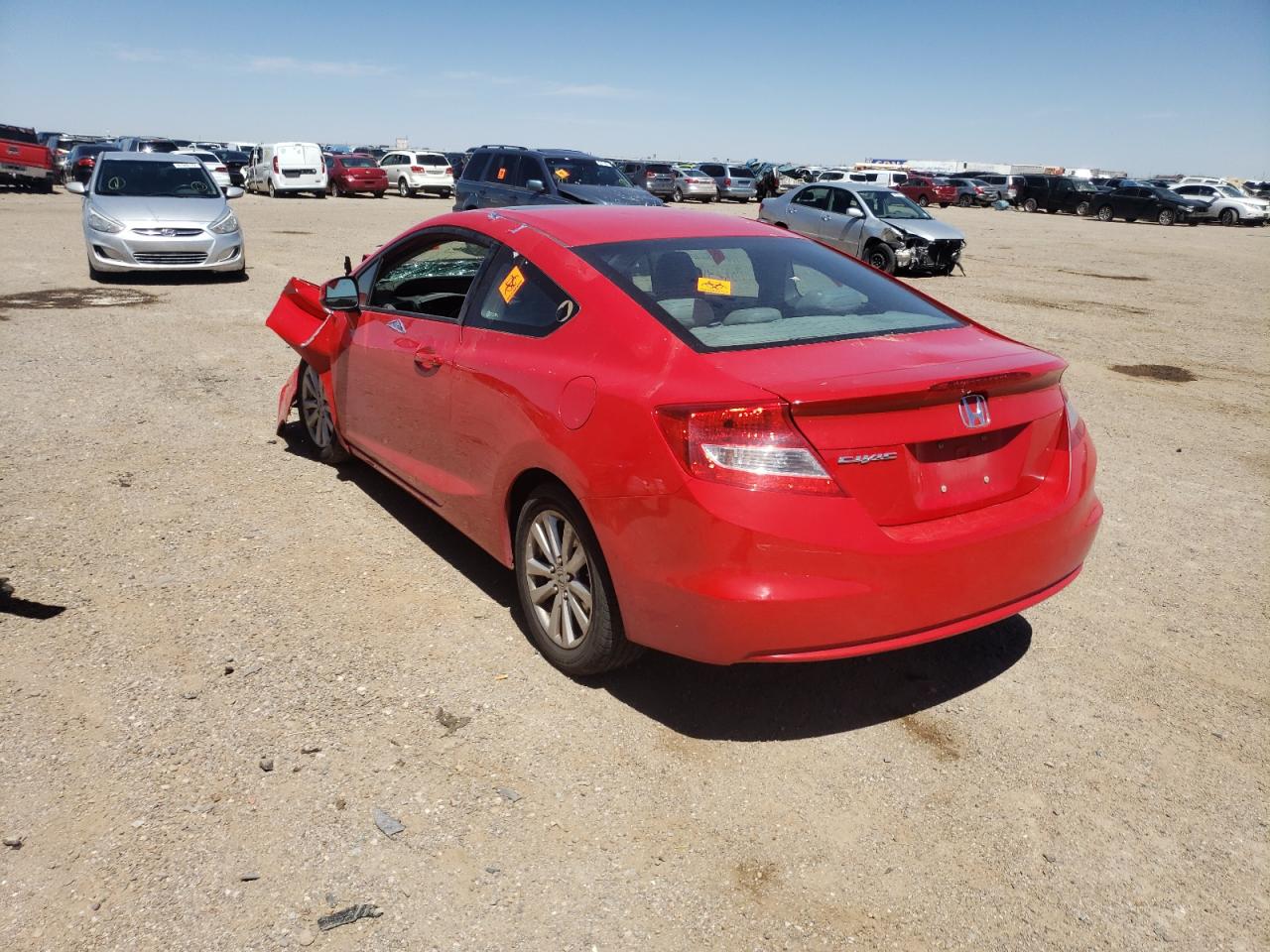 Photo 3 from auction – 2012 HONDA CIVIC EXL with VIN 2HGFG3B04CH517405
