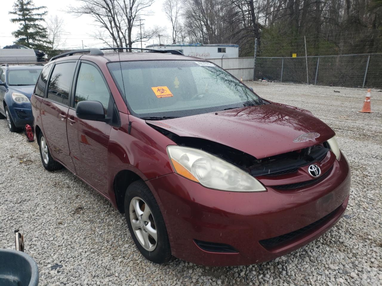 TOYOTA SIENNA CE 2006 with VIN 5TDZA23C86S472958 - Photo from auction