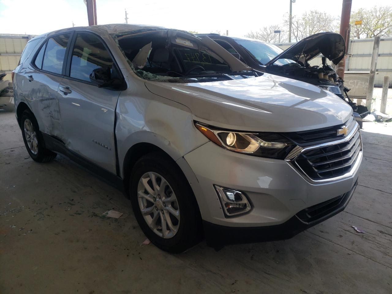 CHEVROLET EQUINOX LS 2020 with VIN 3GNAXHEV9LS738984 - Photo from auction
