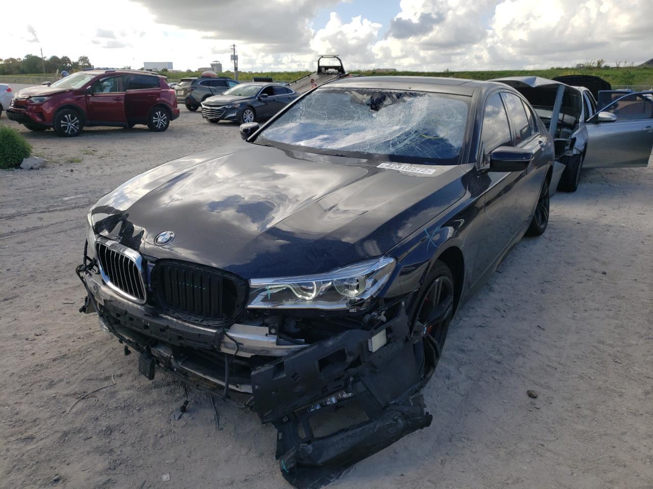 Photo 2 from auction – 2017 BMW 750 XI with VIN WBA7B0C52HG527036