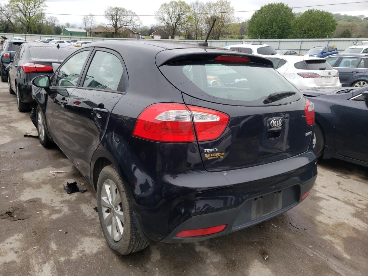 Photo 3 from auction – 2013 KIA RIO EX with VIN KNADN5A36D6231056