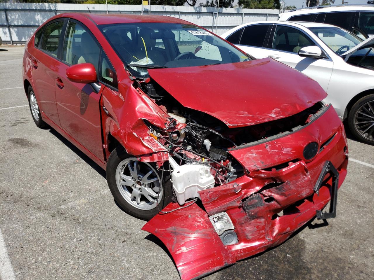 TOYOTA PRIUS 2010 with VIN JTDKN3DU8A0014108 - Photo from auction