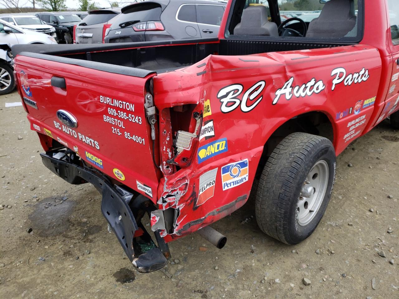 Photo 9 from auction – 2008 FORD RANGER with VIN 1FTYR10D58PA80996