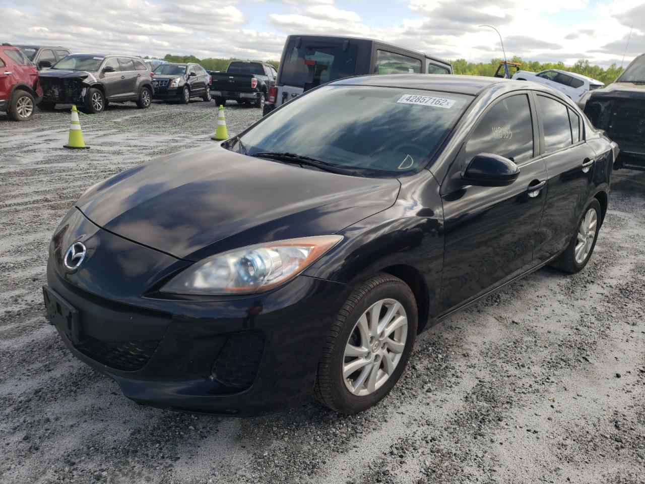 Photo 2 from auction – 2012 MAZDA 3 I with VIN JM1BL1V79C1551635