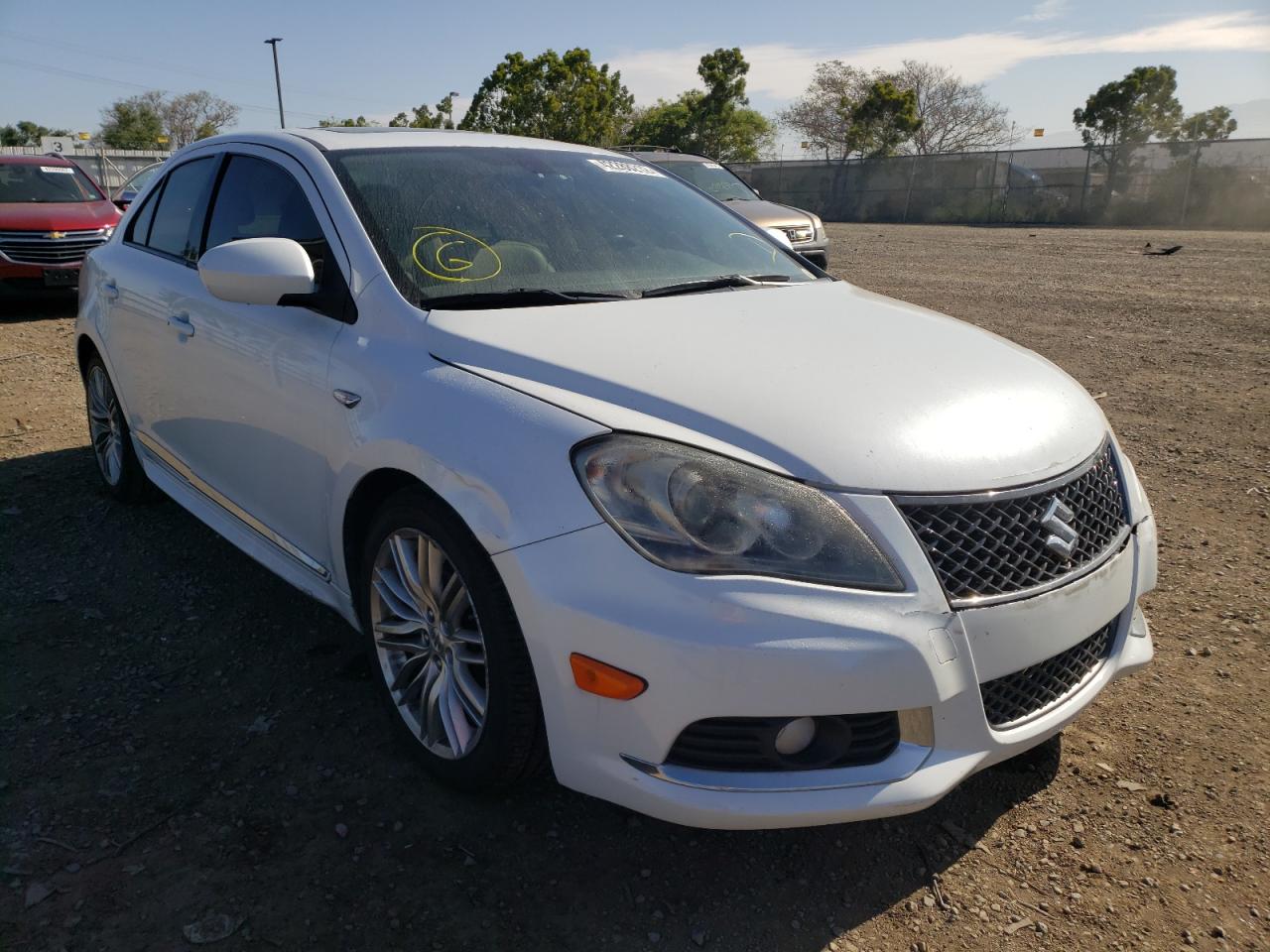 SUZUKI KIZASHI SP 2012 with VIN JS2RE9A88C6100386 - Photo from auction