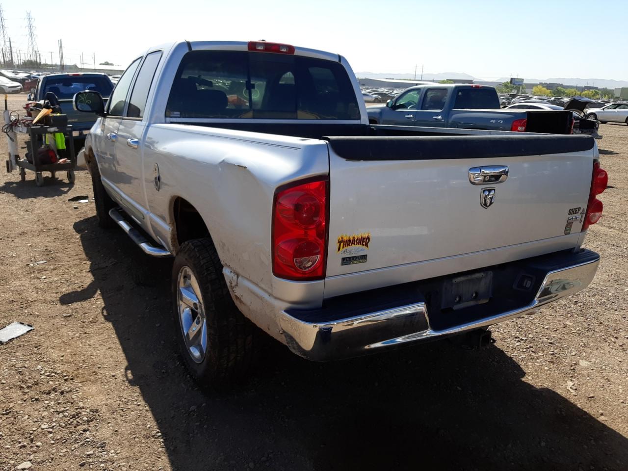 Photo 3 from auction – 2007 DODGE RAM 1500 S with VIN 1D7HA18P77J552838