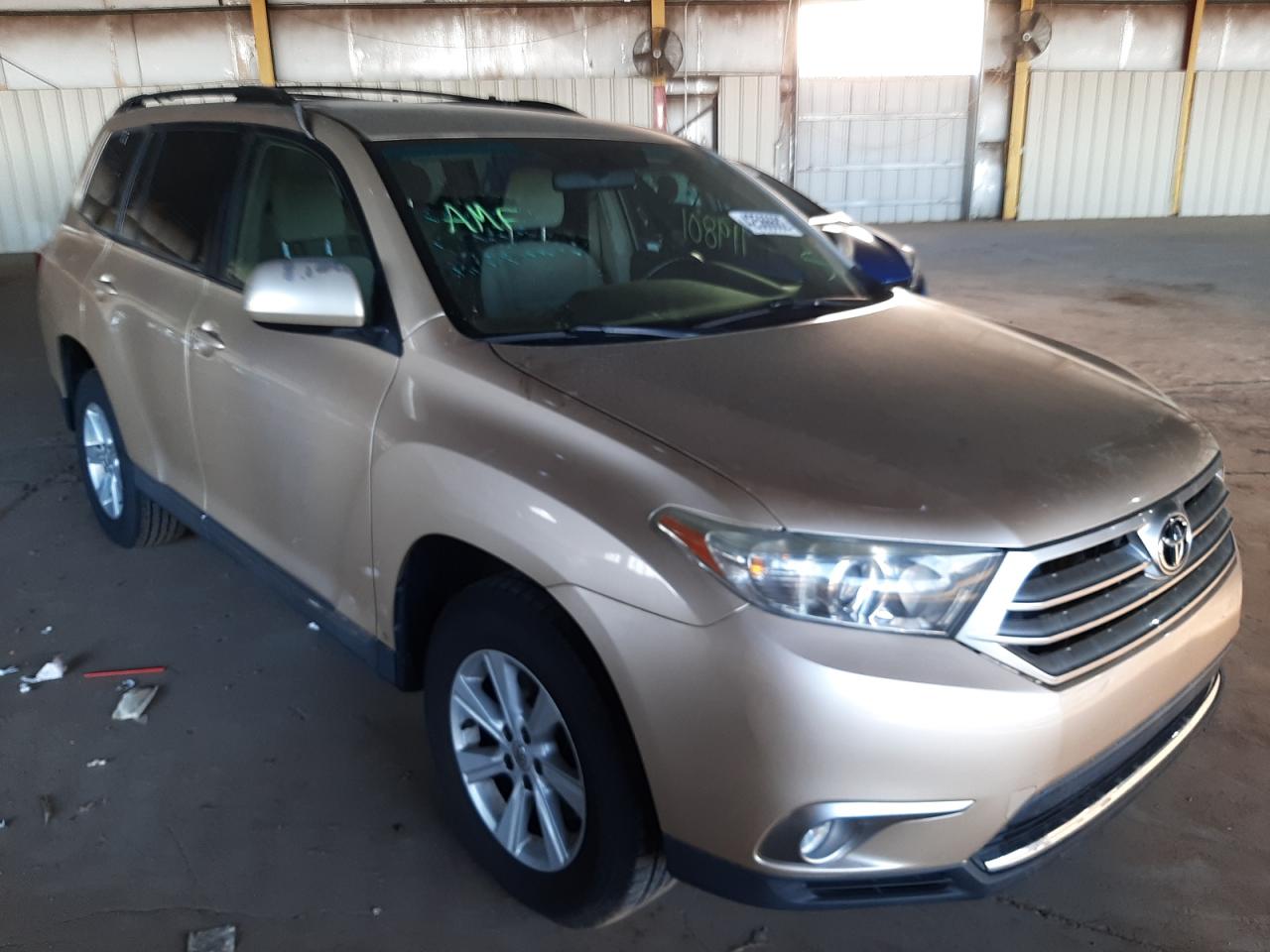 TOYOTA HIGHLANDER 2011 with VIN 5TDZK3EH4BS026070 - Photo from auction