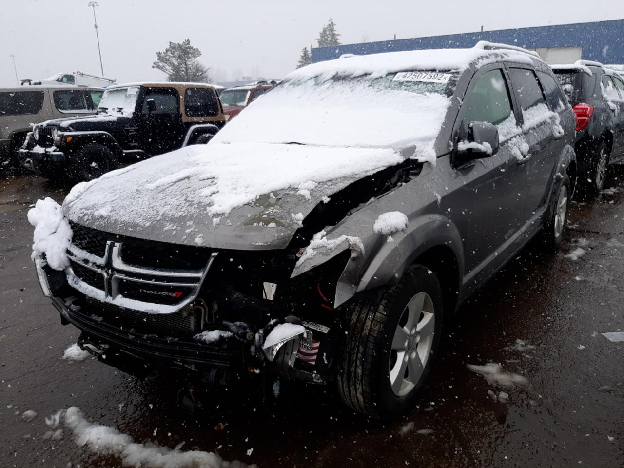 Photo 2 from auction – 2012 DODGE JOURNEY SX with VIN 3C4PDDBG4CT249252