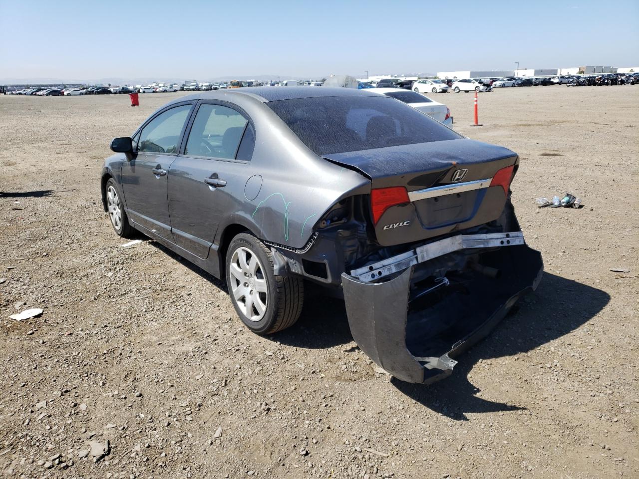 Photo 3 from auction – 2010 HONDA CIVIC LX with VIN 19XFA1F51AE006303