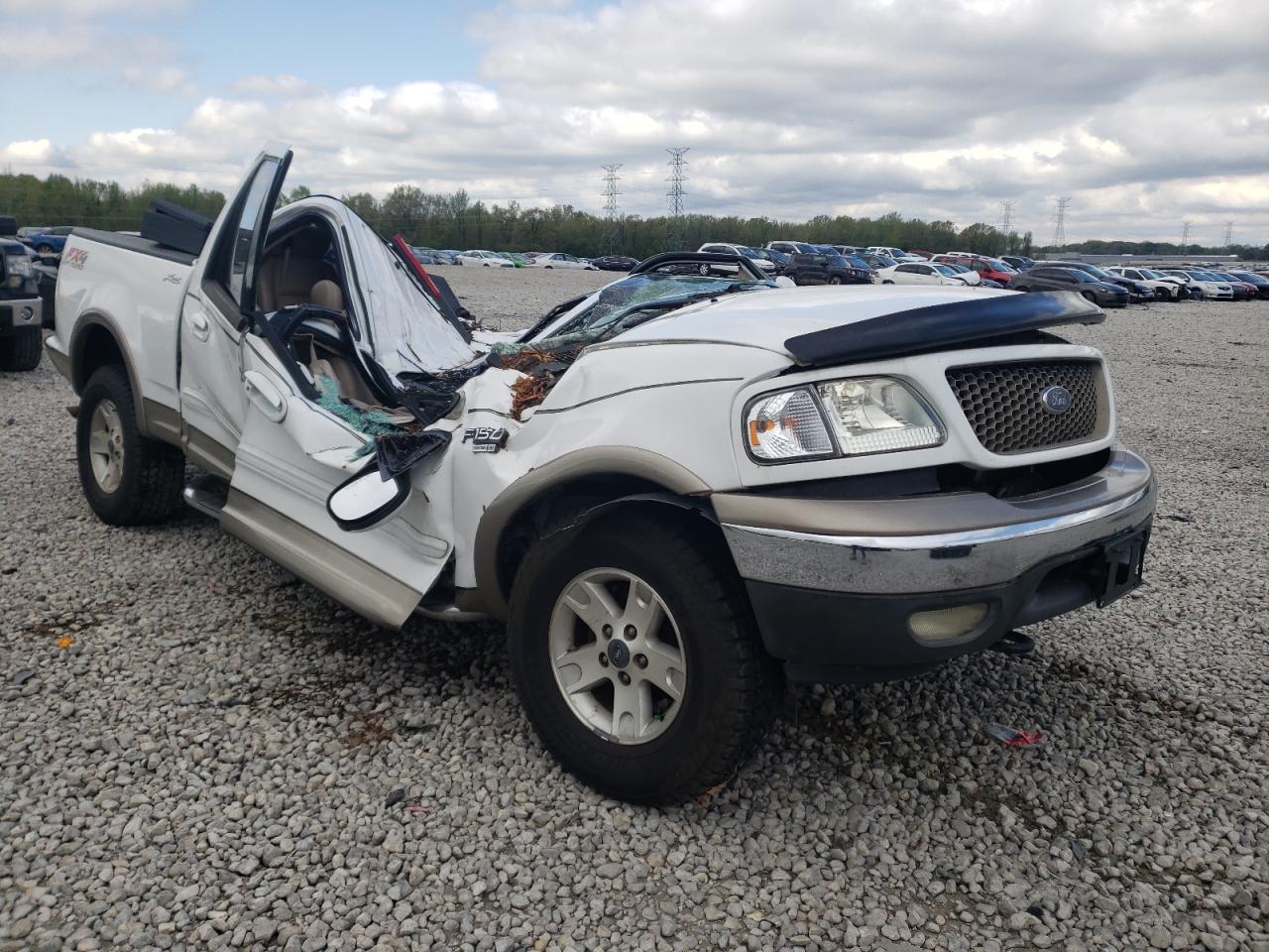 FORD F150 SUPER 2002 with VIN 1FTRW08L42KC97253 - Photo from auction