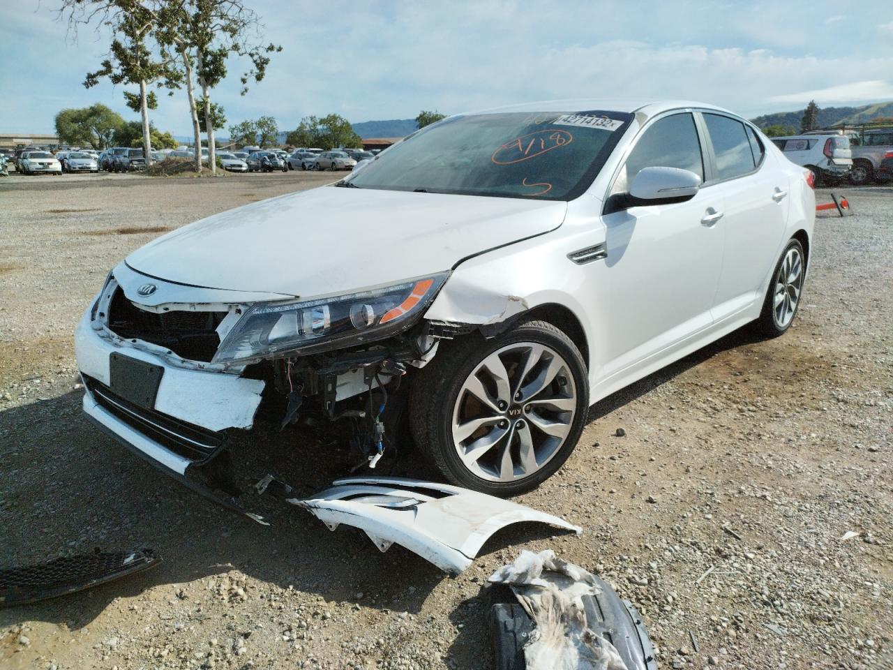 Photo 2 from auction – 2014 KIA OPTIMA SX with VIN 5XXGR4A72EG269744