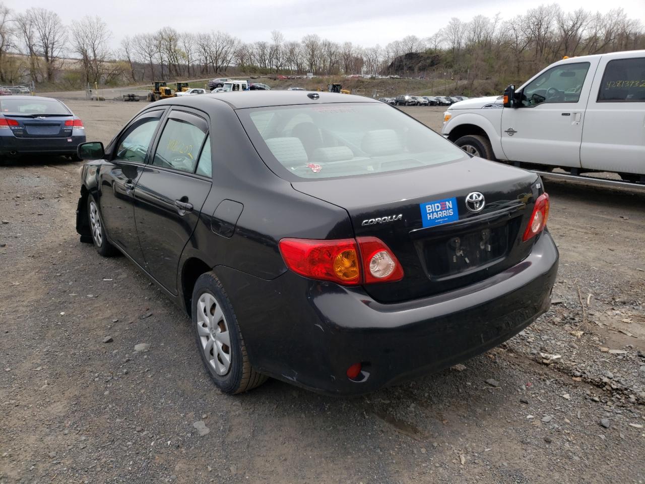 Photo 3 from auction – 2009 TOYOTA COROLLA BA with VIN 2T1BU40E69C091410