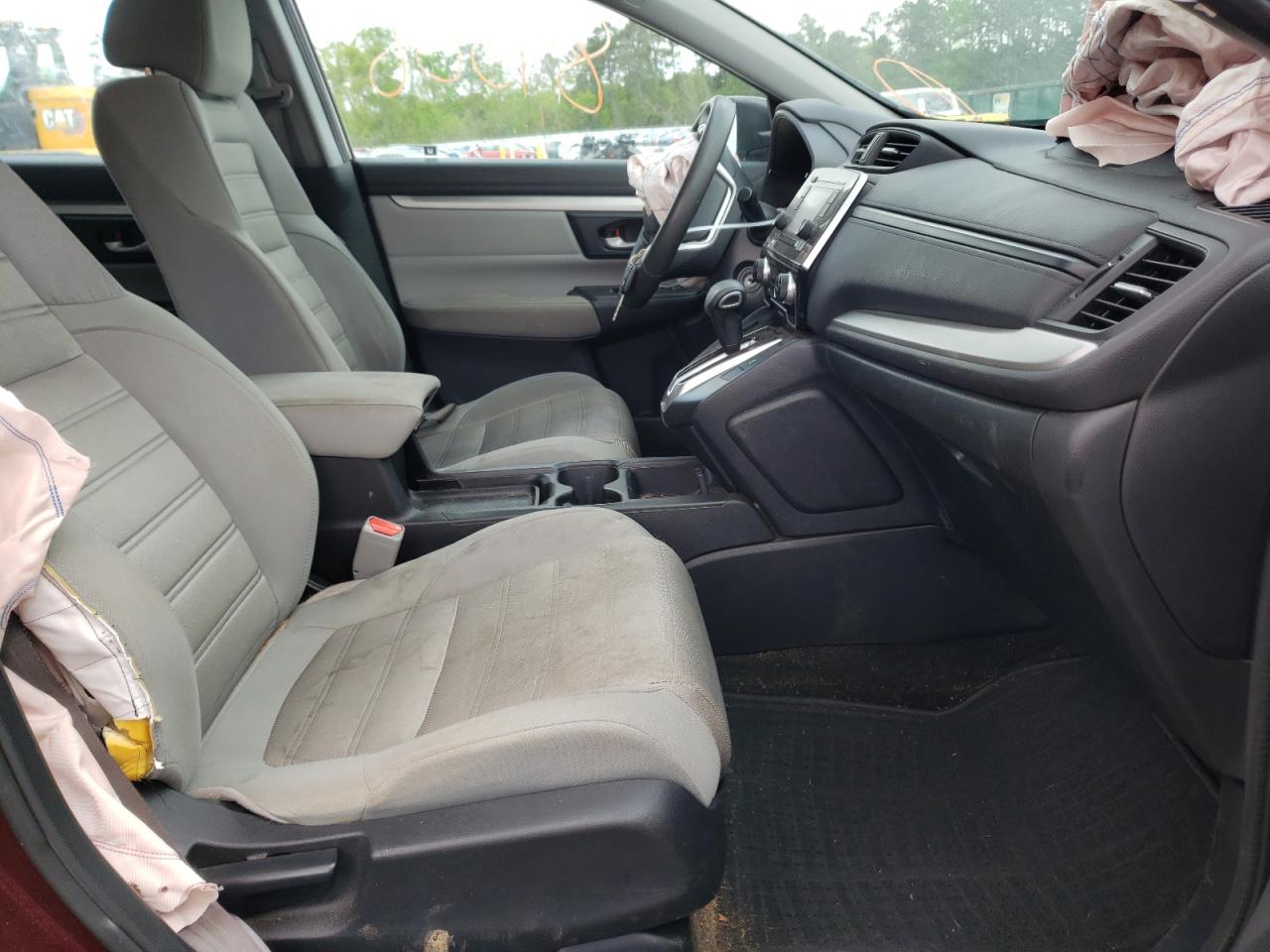 Photo 5 from auction – 2017 HONDA CR-V LX with VIN 2HKRW6H33HH213532