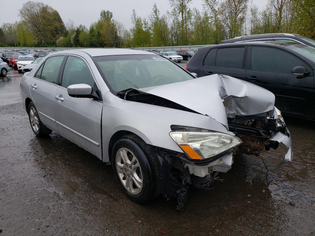 HONDA ACCORD SE 2007 with VIN JHMCM56387C023985 - Photo from auction