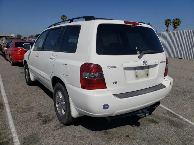 Photo 3 from auction – 2006 TOYOTA HIGHLANDER with VIN JTEGP21A060112685