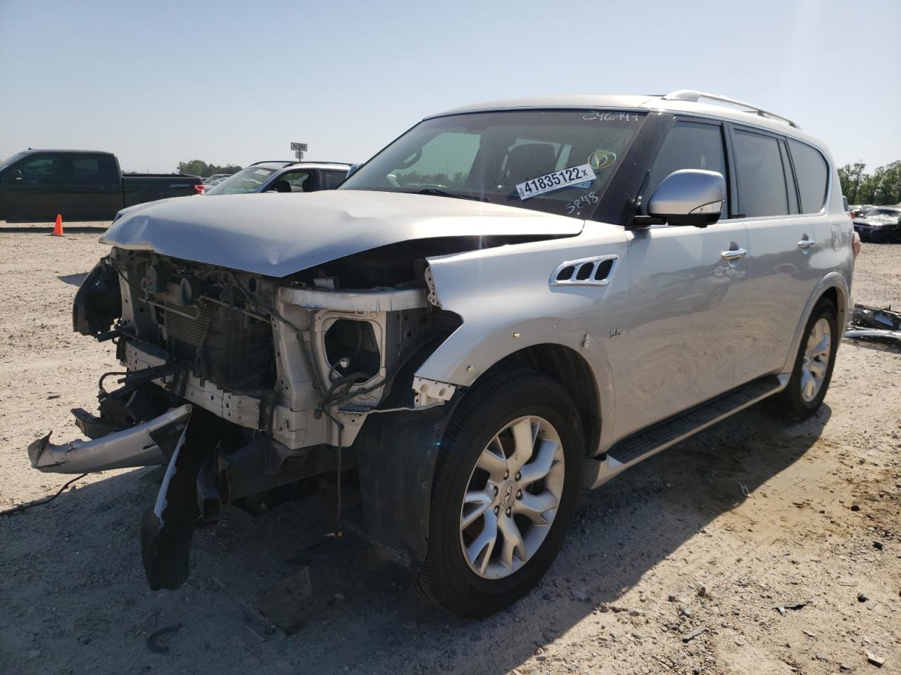 Photo 2 from auction – 2014 INFINITI QX80 with VIN JN8AZ2NF2E9555848