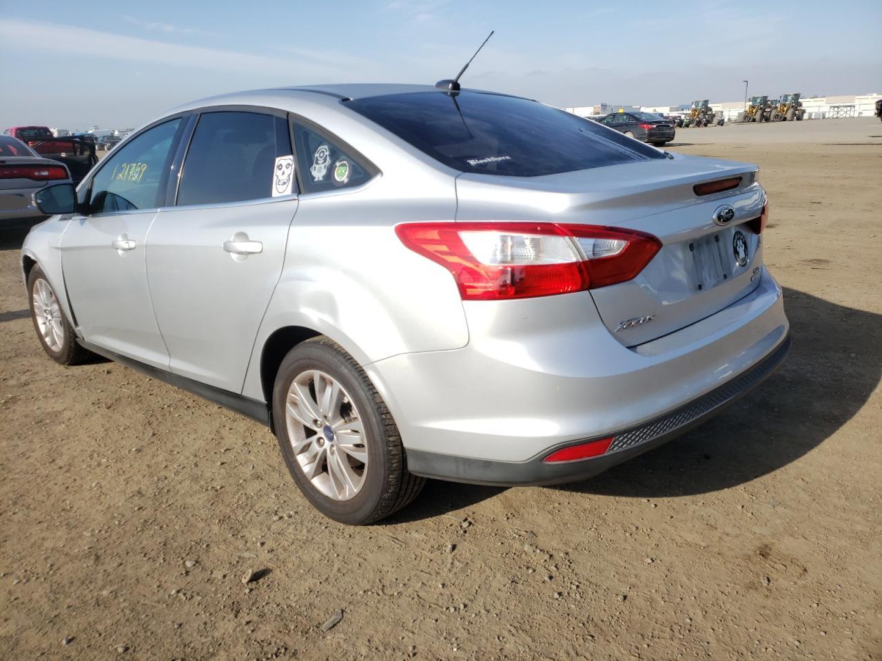 Photo 3 from auction – 2012 FORD FOCUS SEL with VIN 1FAHP3H26CL416472