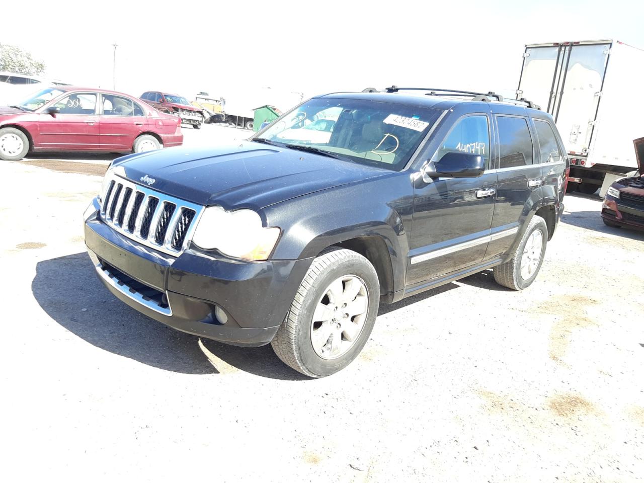 Photo 2 from auction – 2008 JEEP GRAND CHER with VIN 1J8HR68208C245787
