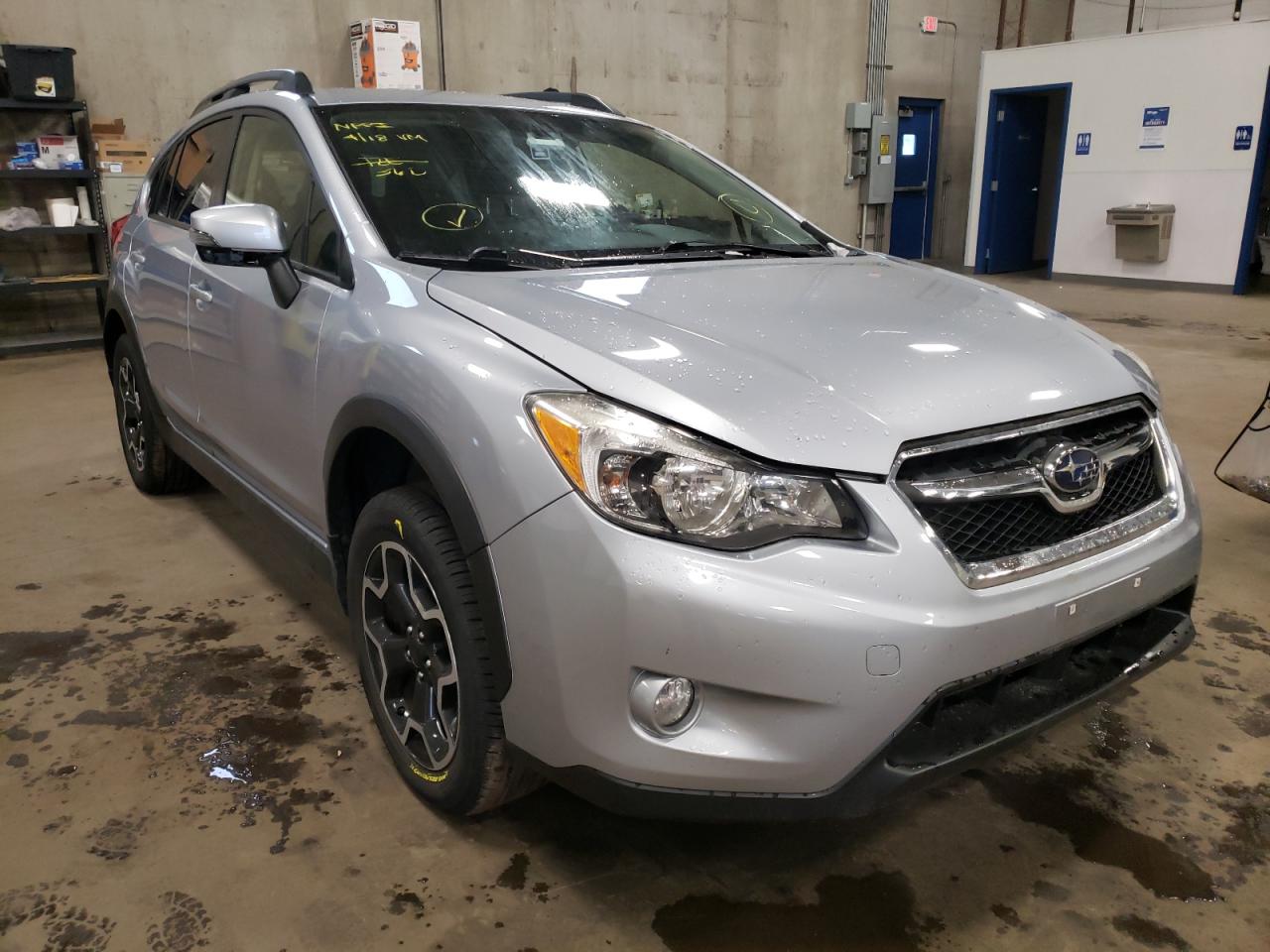SUBARU XV CROSSTR 2015 with VIN JF2GPAMC0F8305840 - Photo from auction