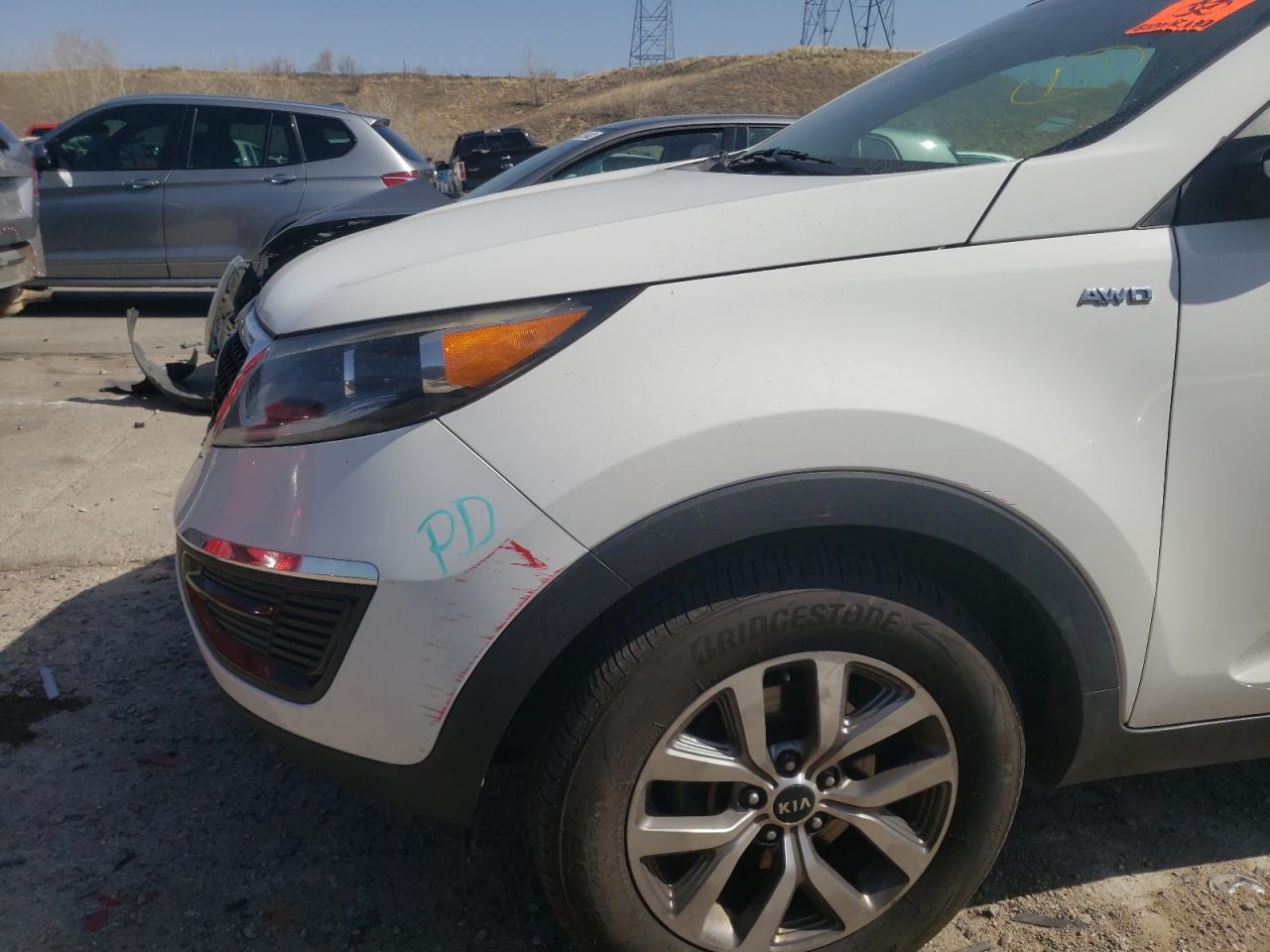 Photo 9 from auction – 2016 KIA SPORTAGE L with VIN KNDPBCAC8G7815051