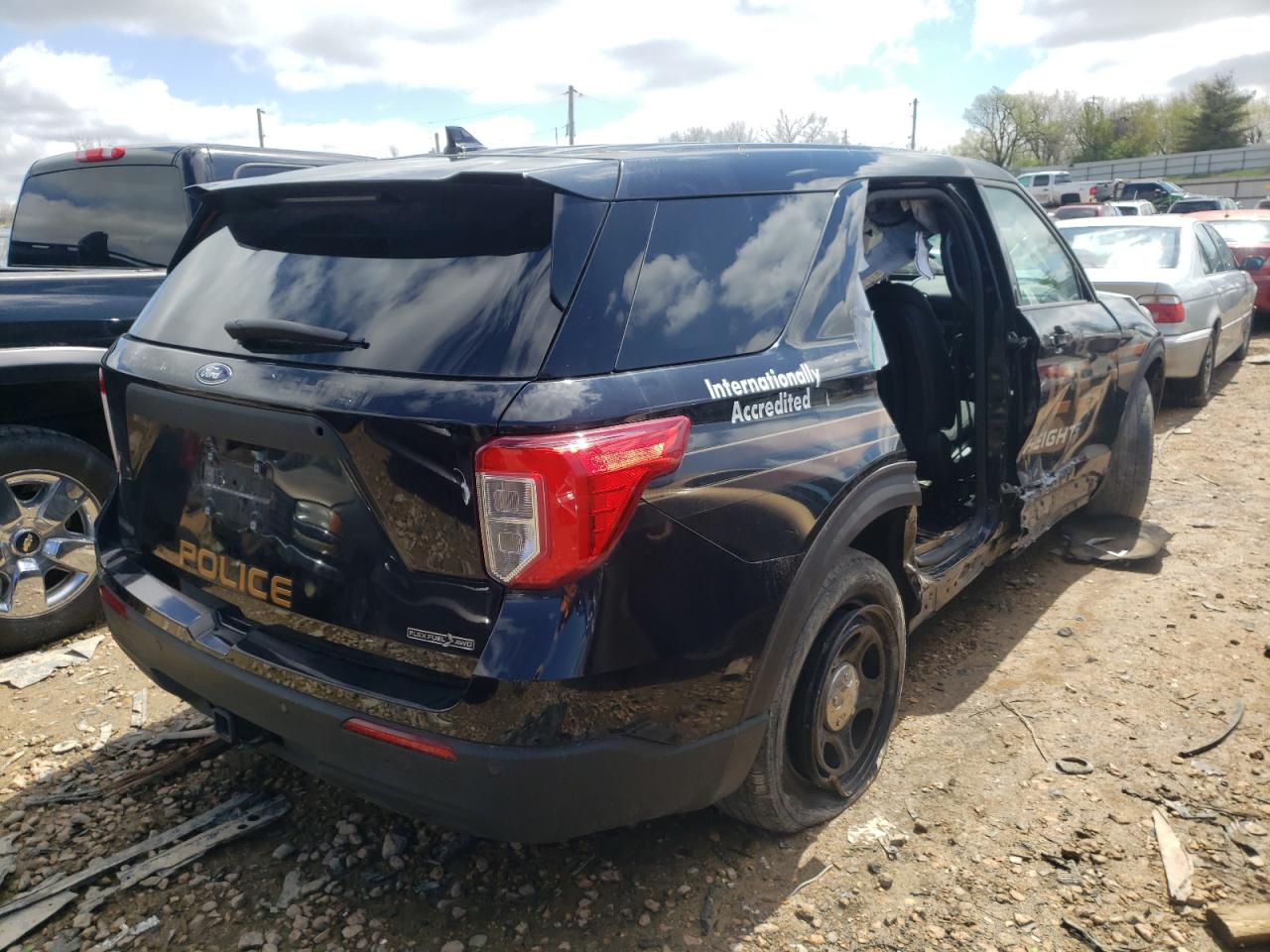 Photo 4 from auction – 2020 FORD EXPLORER P with VIN 1FM5K8AB1LGC93123
