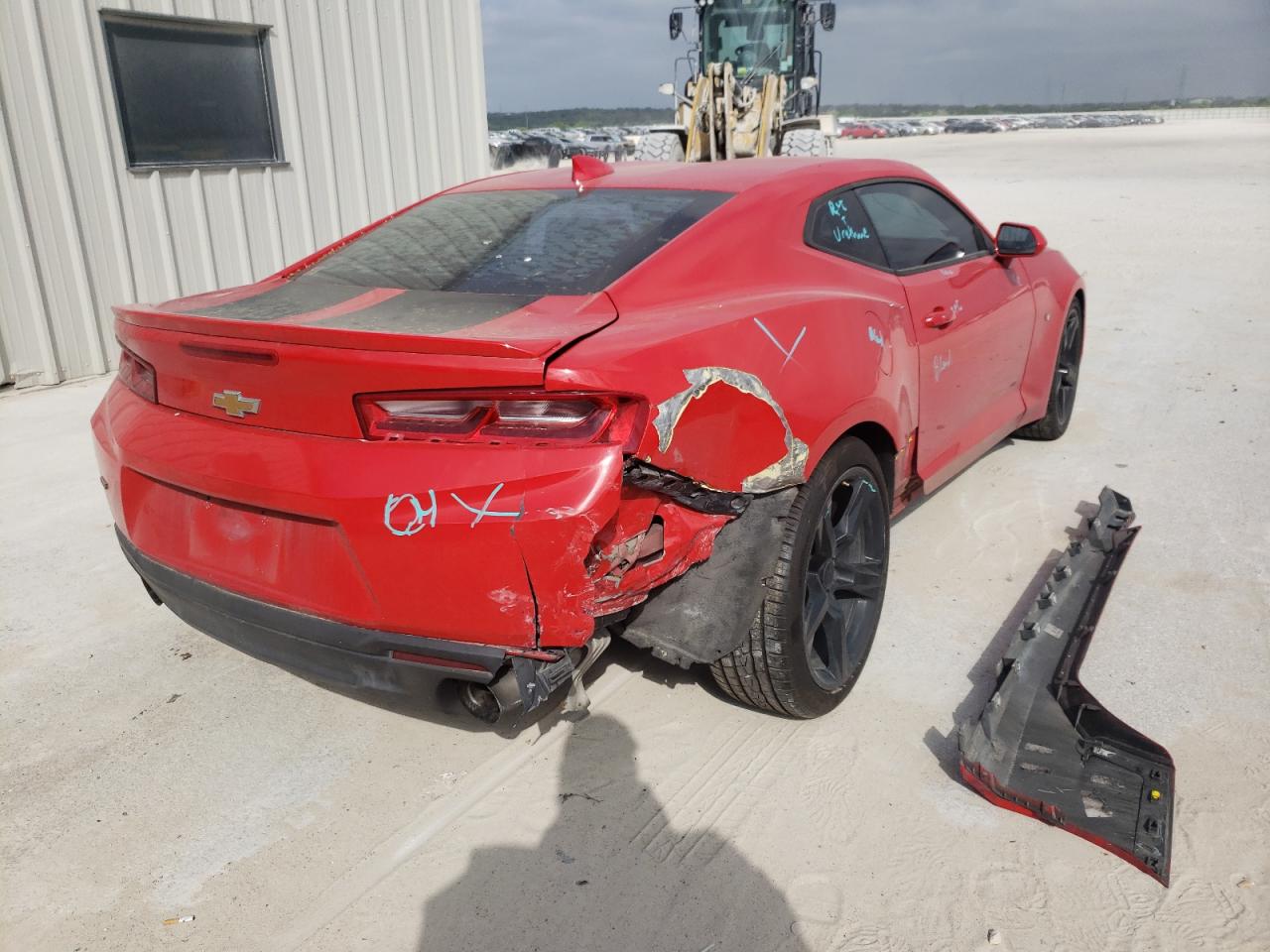 Photo 4 from auction – 2017 CHEVROLET CAMARO LT with VIN 1G1FB1RS8H0106098