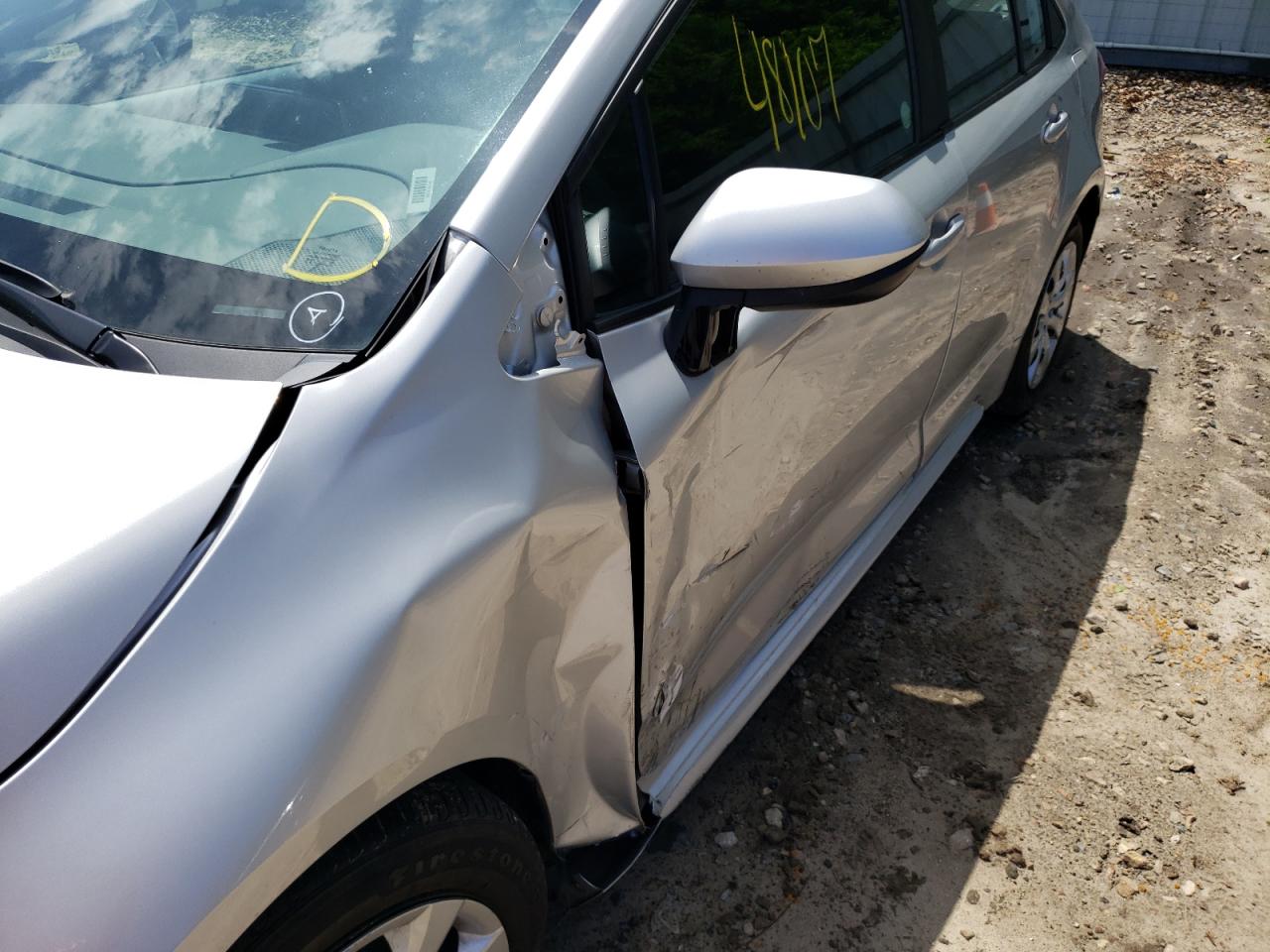 Photo 9 from auction – 2020 TOYOTA COROLLA LE with VIN 5YFEPRAE7LP121005