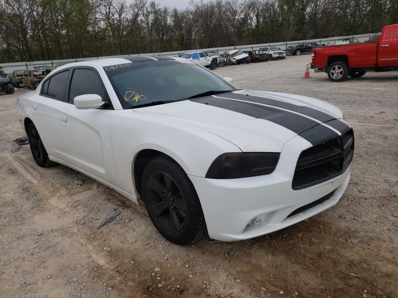 DODGE CHARGER SE 2013 with VIN 2C3CDXBG6DH592210 - Photo from auction