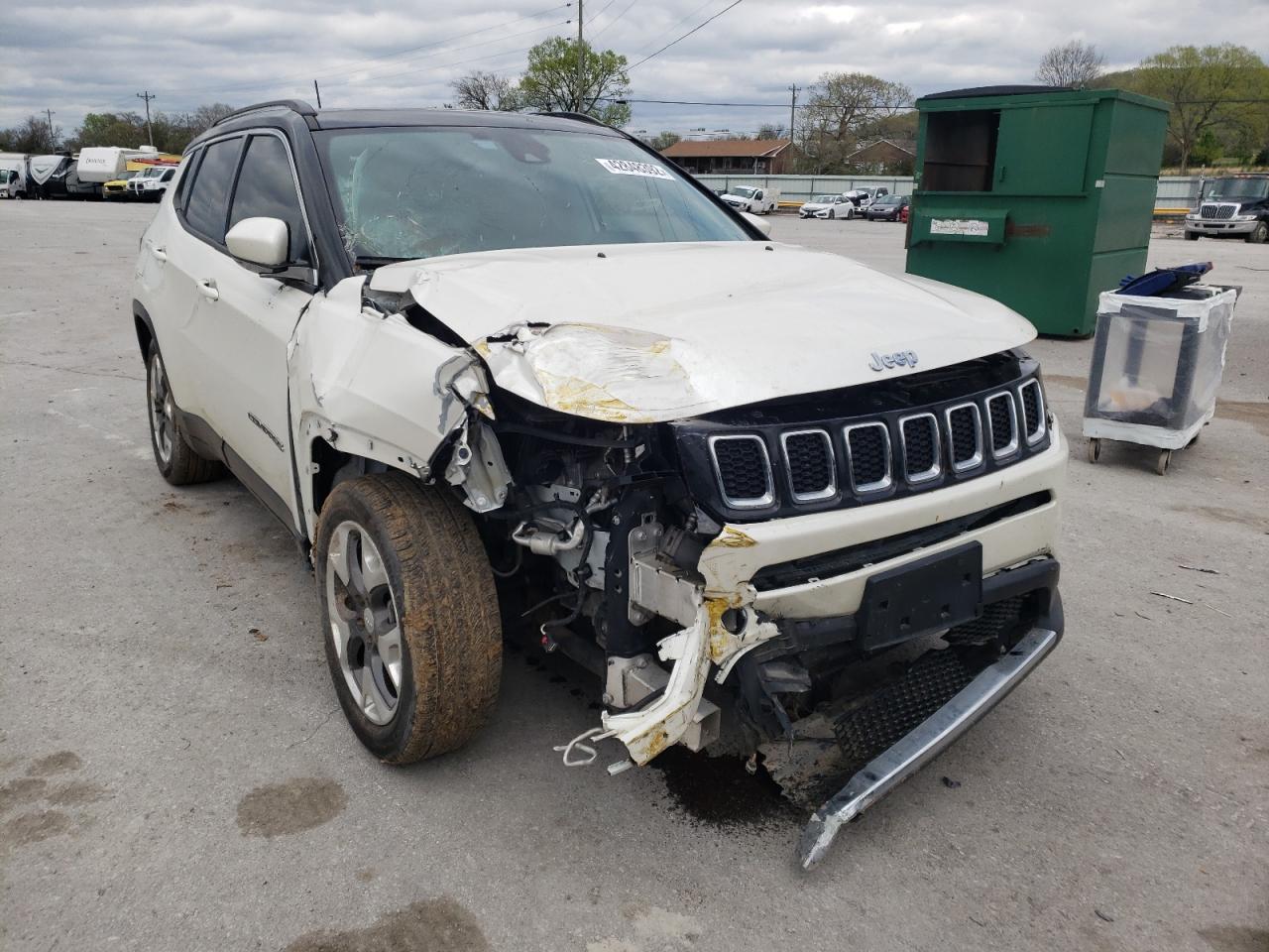 JEEP COMPASS LI 2021 with VIN 3C4NJCCBXMT531684 - Photo from auction