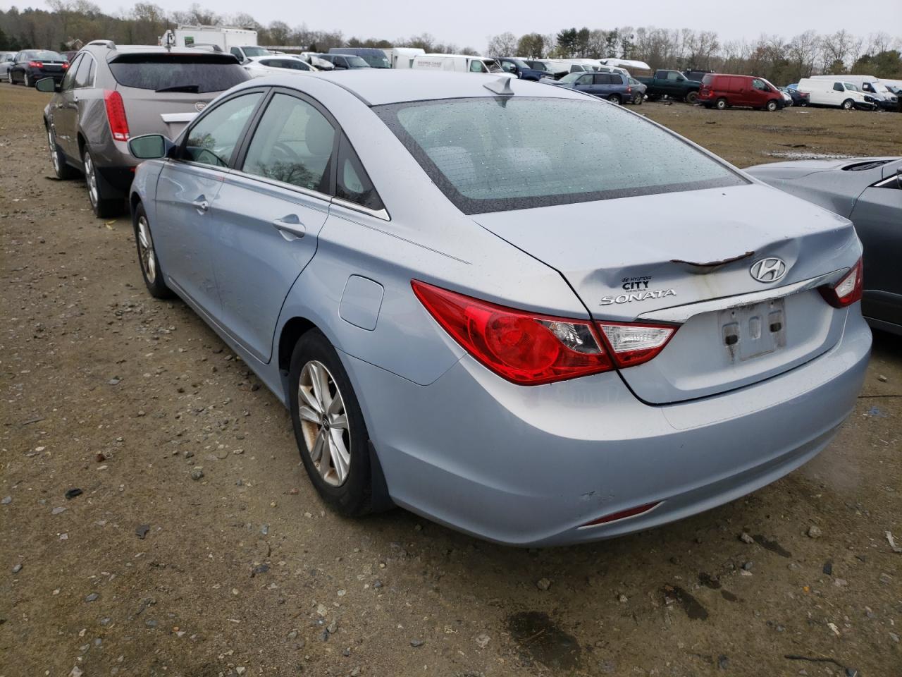 Photo 3 from auction – 2012 HYUNDAI SONATA GLS with VIN 5NPEB4AC6CH410020