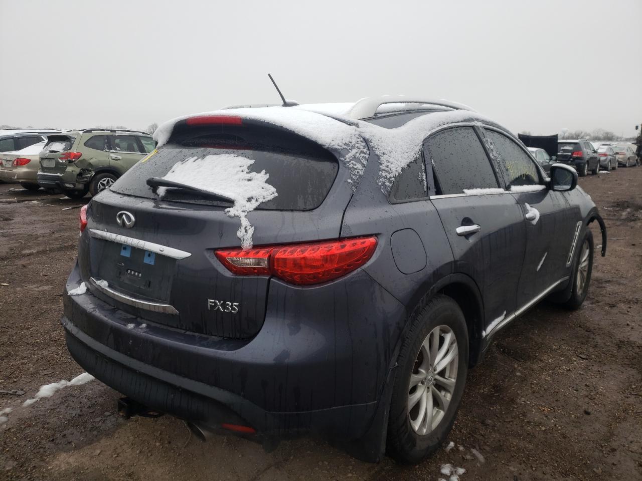 Photo 4 from auction – 2010 INFINITI FX35 with VIN JN8AS1MW2AM853758