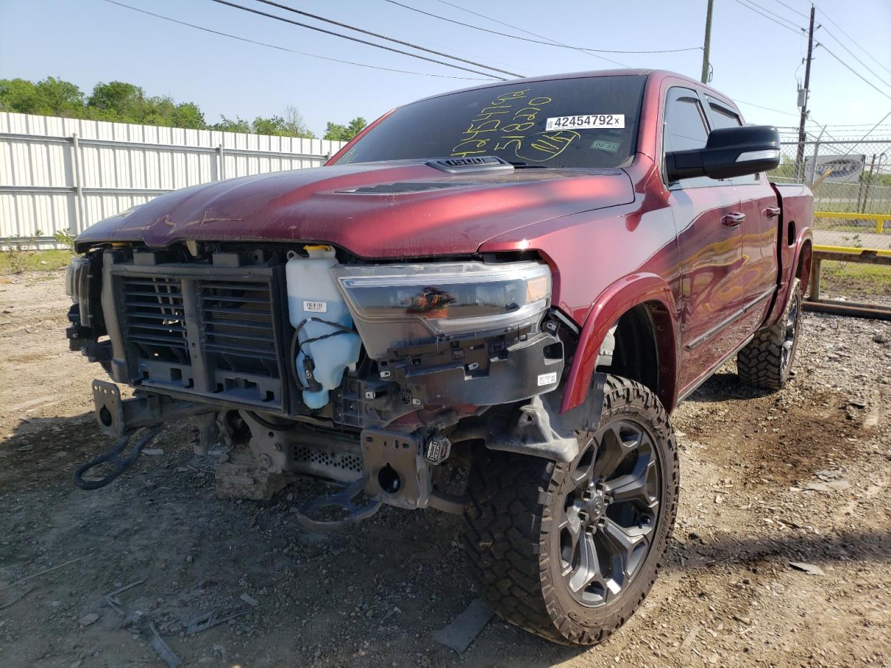 Photo 2 from auction – 2021 RAM 1500 LIMIT with VIN 1C6SRFHT9MN518270