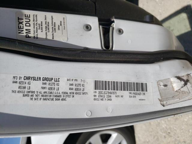 Photo 10 from auction – 2011 DODGE CHARGER with VIN 2B3CL3CG7BH607673