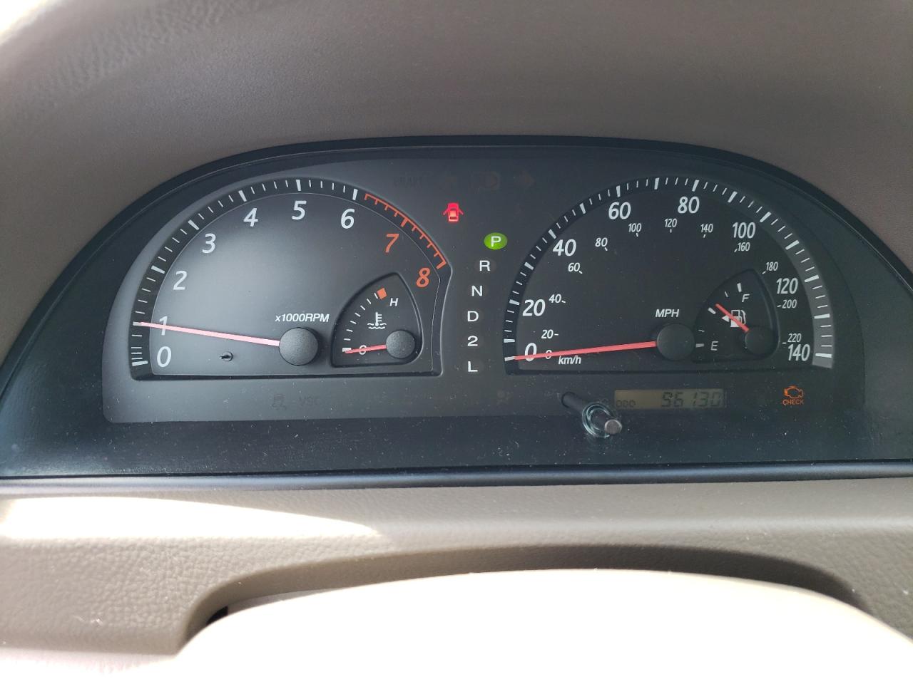 Photo 8 from auction – 2003 TOYOTA CAMRY LE with VIN 4T1BE32K03U774266