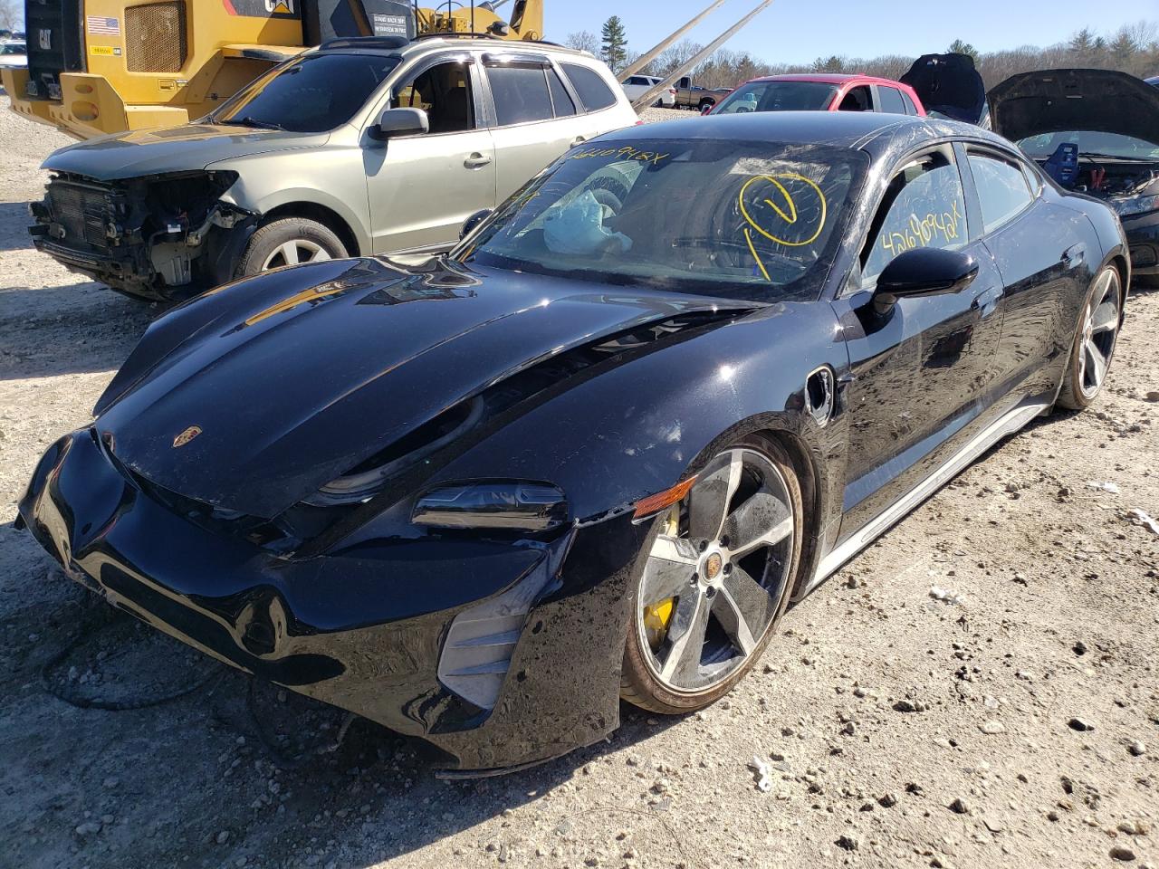 Photo 2 from auction – 2020 PORSCHE TAYCAN TUR with VIN WP0AC2Y10LSA72235