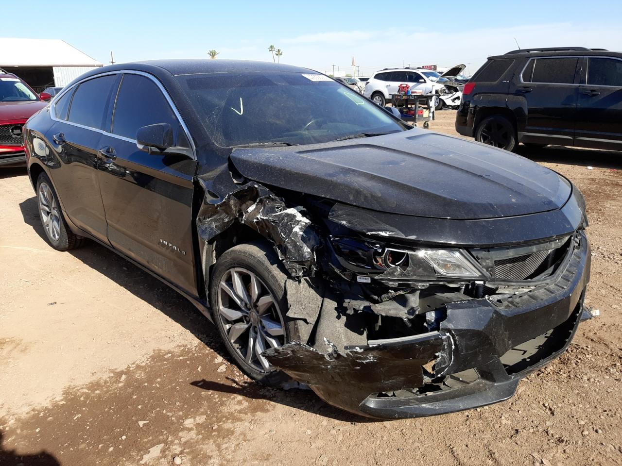 CHEVROLET IMPALA LT 2017 with VIN 2G1105S33H9157699 - Photo from auction