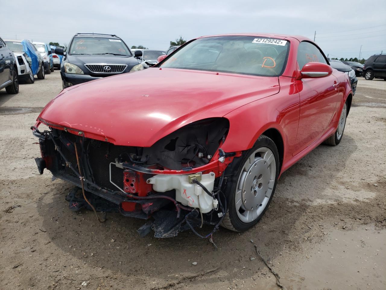 Photo 2 from auction – 2003 LEXUS SC 430 with VIN JTHFN48Y230037874