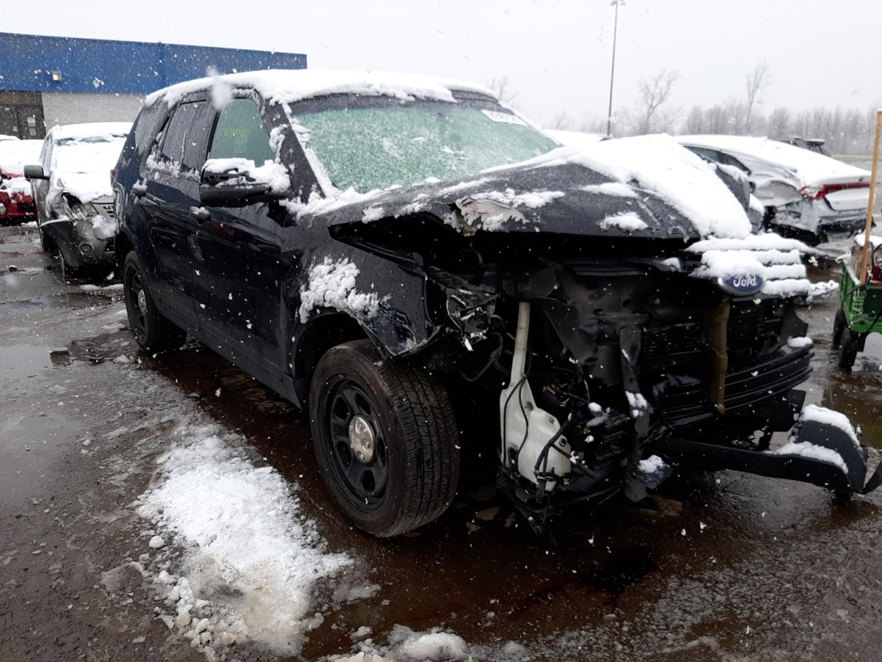 FORD EXPLORER P 2018 with VIN 1FM5K8AT7JGB46973 - Photo from auction