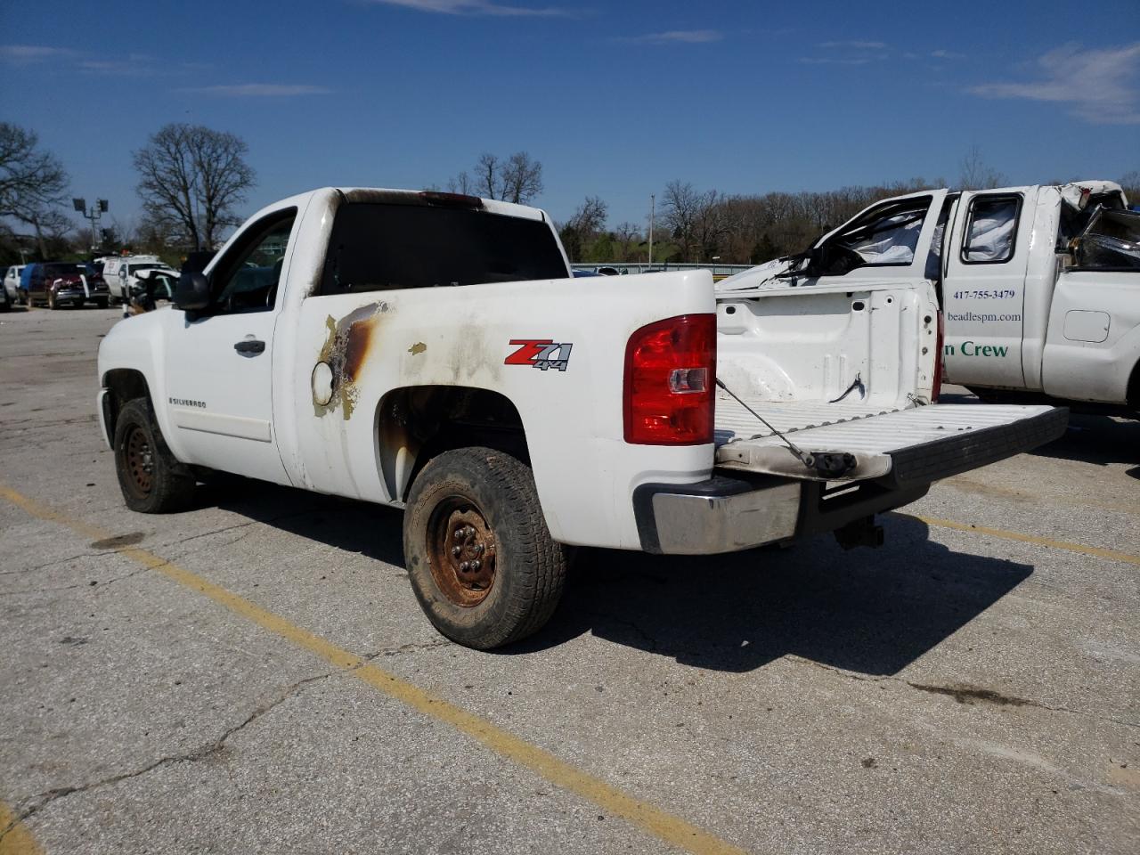 Photo 3 from auction – 2008 CHEVROLET SILVERADO with VIN 1GCEK14J78Z154141