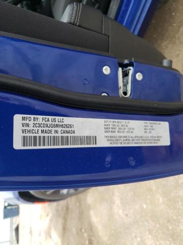 Photo 10 from auction – 2021 DODGE CHARGER SX with VIN 2C3CDXJG6MH626261