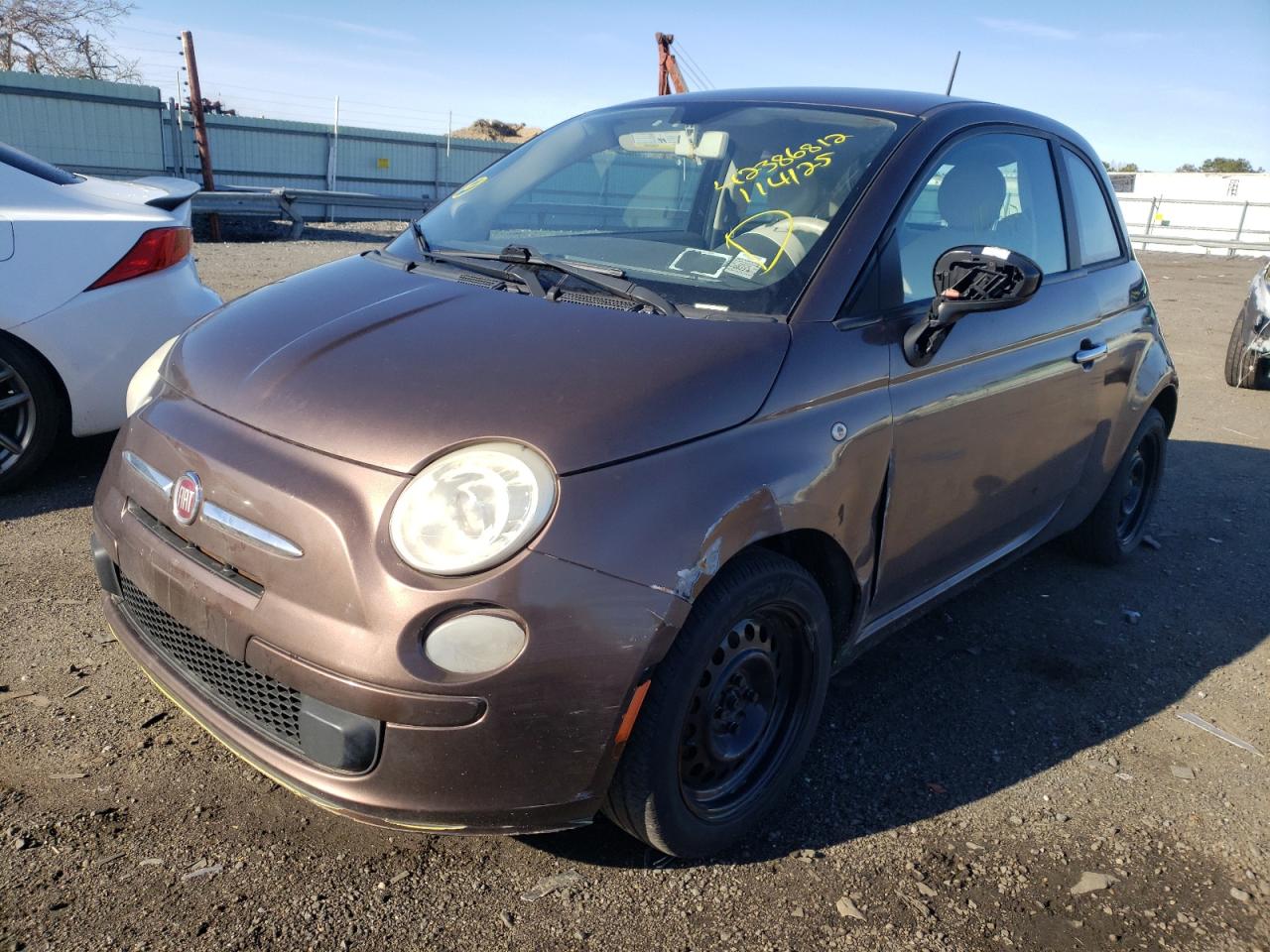 Photo 2 from auction – 2012 FIAT 500 POP with VIN 3C3CFFARXCT114126