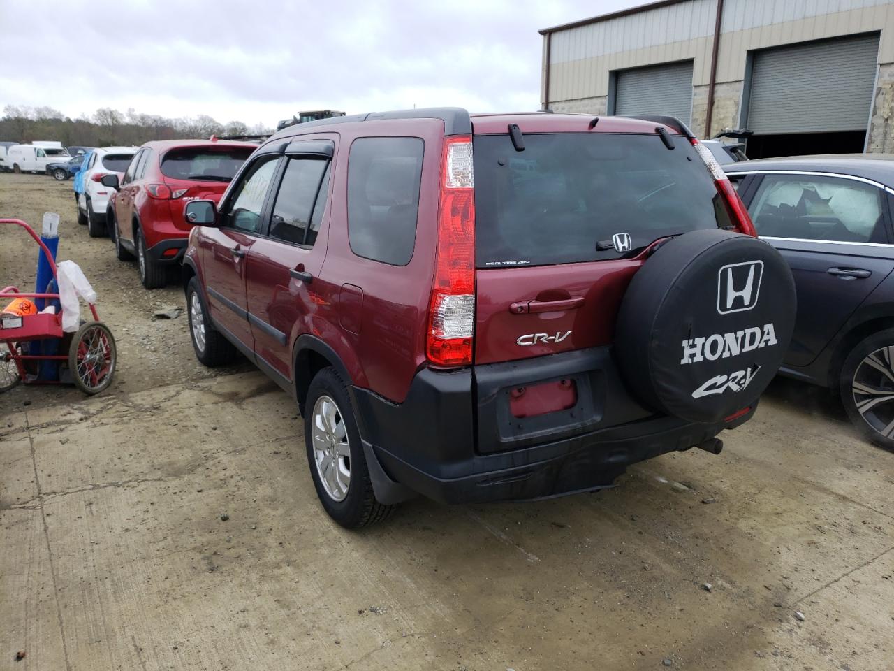 Photo 3 from auction – 2006 HONDA CR-V EX with VIN SHSRD78836U413595