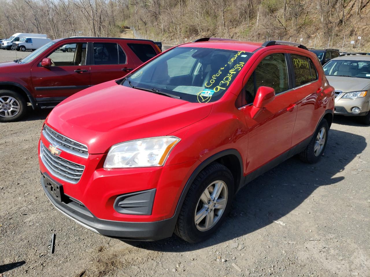 Photo 2 from auction – 2015 CHEVROLET TRAX 1LT with VIN KL7CJRSB5FB185864
