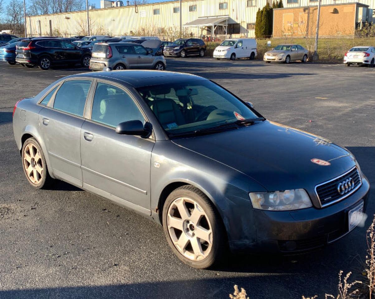 AUDI A4 1.8T QU 2004 with VIN WAULC68EX4A099110 - Photo from auction