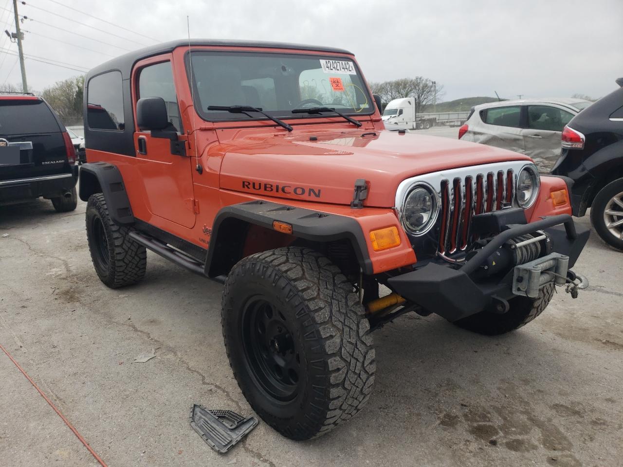 JEEP WRANGLER / 2005 with VIN 1J4FA64S35P363729 - Photo from auction