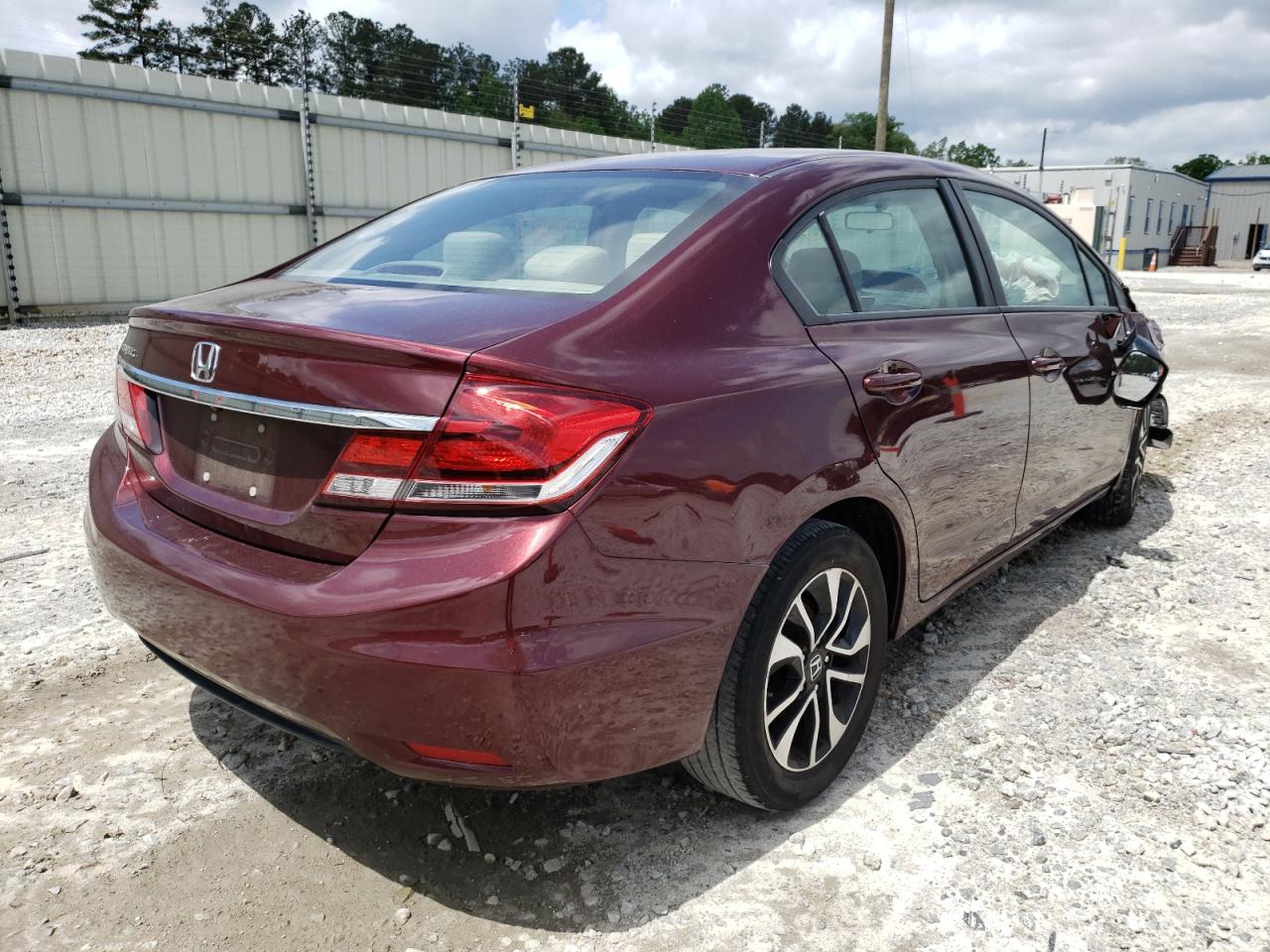 Photo 4 from auction – 2013 HONDA CIVIC EX with VIN 19XFB2F80DE252261
