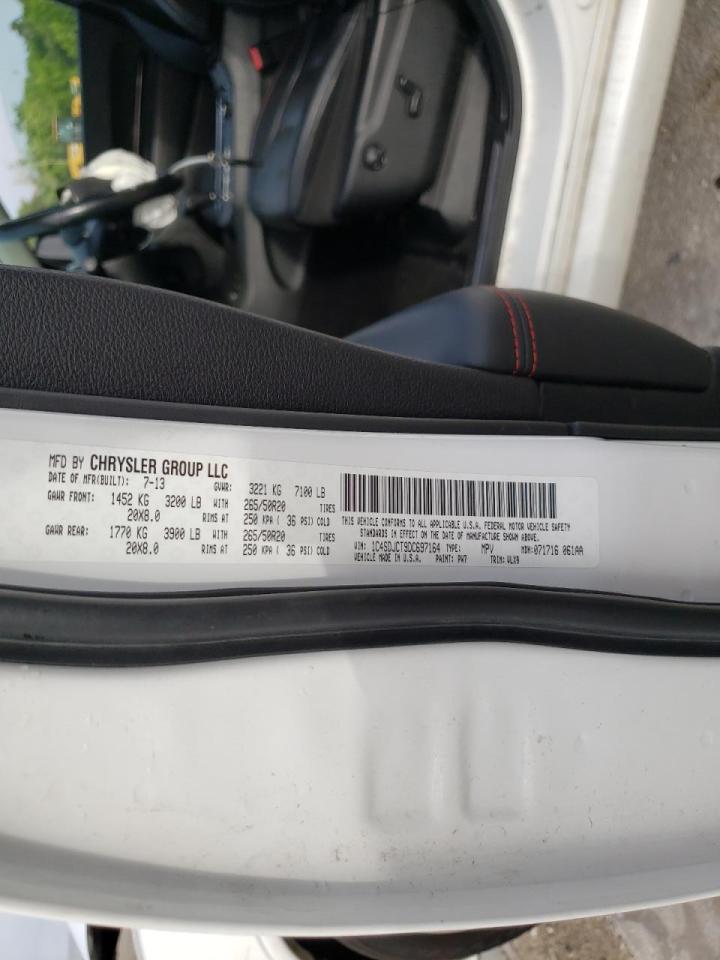Photo 10 from auction – 2013 DODGE DURANGO R/ with VIN 1C4SDJCT9DC697164