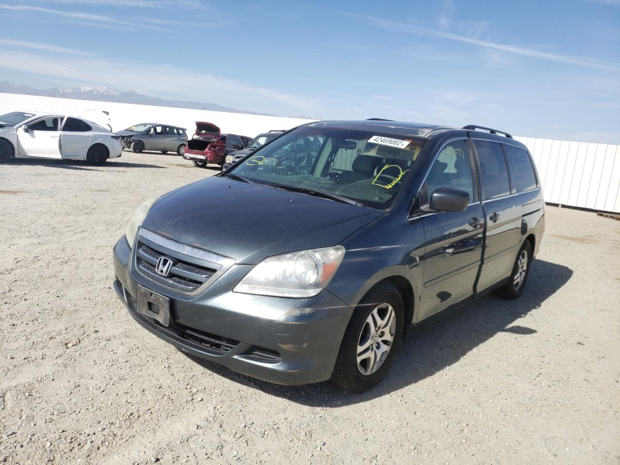 Photo 2 from auction – 2006 HONDA ODYSSEY EX with VIN 5FNRL38726B411024